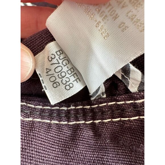 Y2k Tommy Hilfiger Women's Short Sleeve Faded Navy Blue Jacket Top size M - Picture 10 of 10